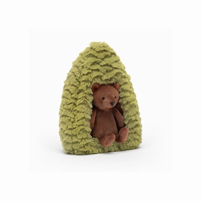 Jellycat Forest Fauna Bear UK | 41736TOBM